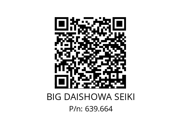  SSH68/90SW68 / SETE BIG DAISHOWA SEIKI 639.664