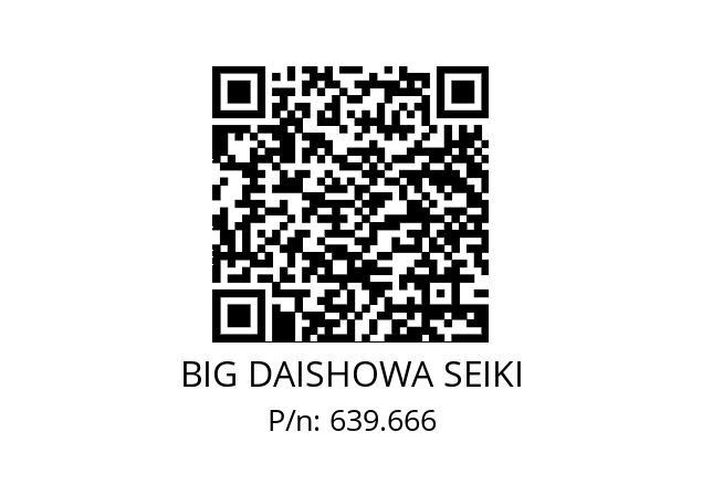  ETLSSH88/110SW68 / L BIG DAISHOWA SEIKI 639.666