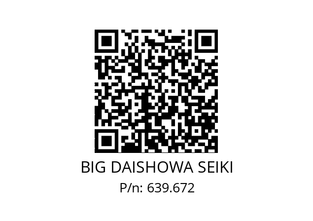  ETLSSH98/126SW98 / L BIG DAISHOWA SEIKI 639.672