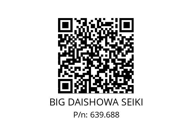  SSH175/203SW148 / SETE BIG DAISHOWA SEIKI 639.688