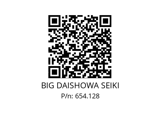  SPGW080305K20 BIG DAISHOWA SEIKI 654.128