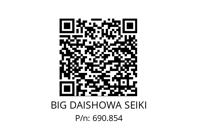  ETLSSLCKS7 BIG DAISHOWA SEIKI 690.854