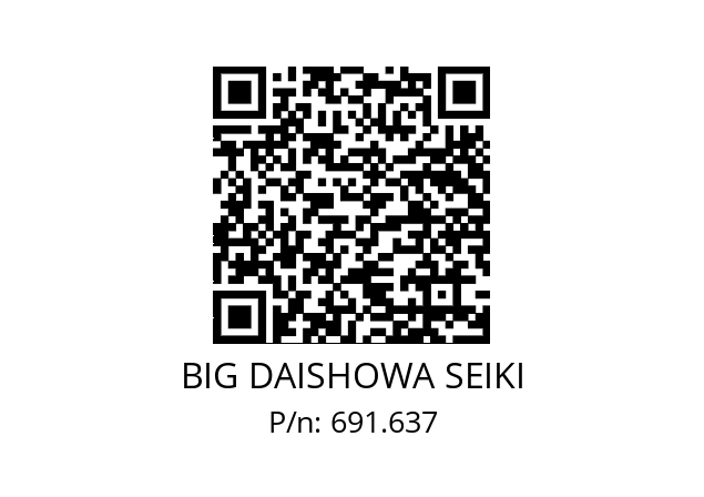  ETLMST60 (Paar) BIG DAISHOWA SEIKI 691.637