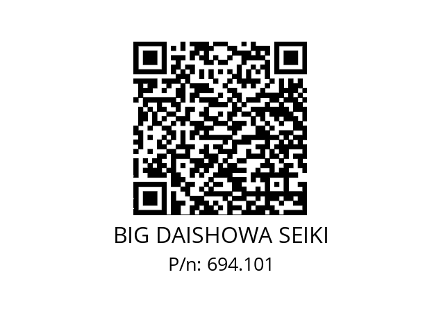  ETLM2X3,6T6IP10S BIG DAISHOWA SEIKI 694.101