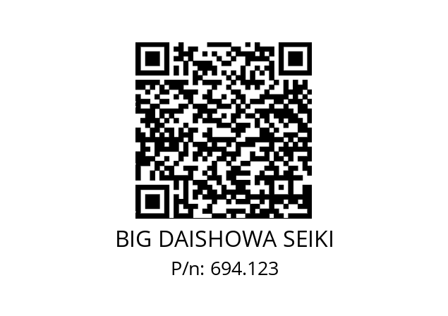  ETLM2,5X5,8T7IP10S BIG DAISHOWA SEIKI 694.123