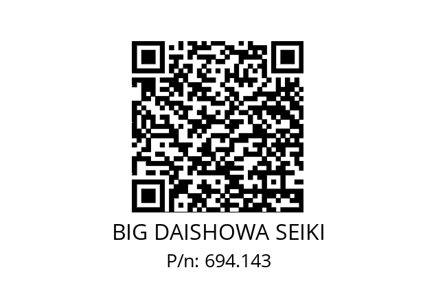  ETLM4X11,8T15IP10S BIG DAISHOWA SEIKI 694.143