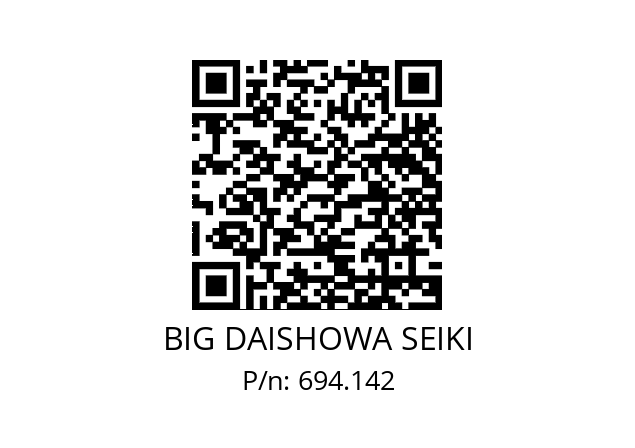  ETLM4X11,6T20IP10S BIG DAISHOWA SEIKI 694.142