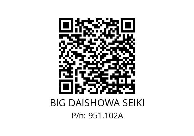  SPZB32x23ISO10897 BIG DAISHOWA SEIKI 951.102A