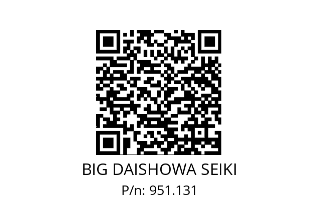  DS40x21ISO10897 BIG DAISHOWA SEIKI 951.131