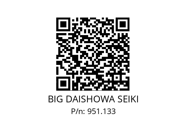  DS40x24ISO10897 BIG DAISHOWA SEIKI 951.133