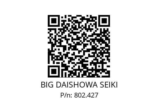  HSK-A100-RBX5C-4S-165 BIG DAISHOWA SEIKI 802.427