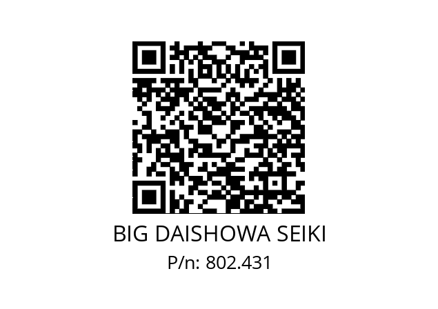  HSK-A63-RBX5-4S-175-65 BIG DAISHOWA SEIKI 802.431