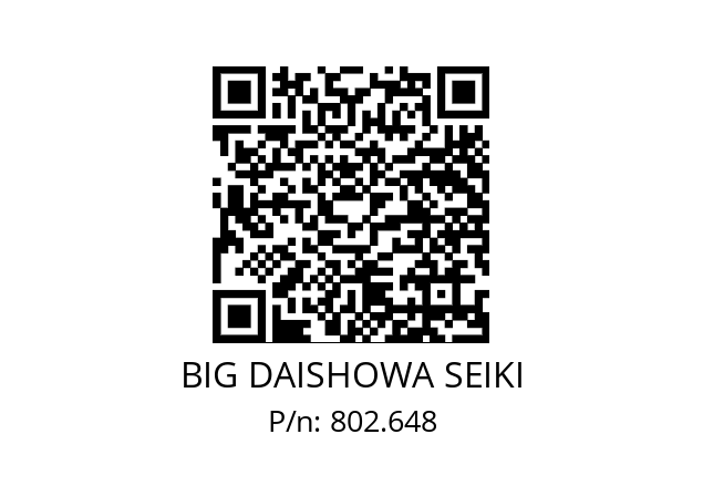  HSK-A100-AG90/NBS10-255-110 BIG DAISHOWA SEIKI 802.648