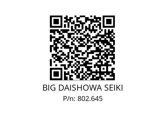  HSK-A100-AG90/NBS10-225-110 BIG DAISHOWA SEIKI 802.645