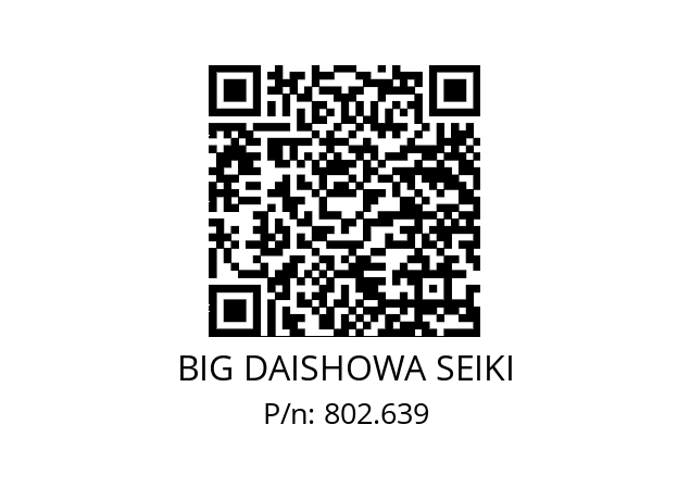  HSK-A100-AG90/AGH35-240-110 BIG DAISHOWA SEIKI 802.639