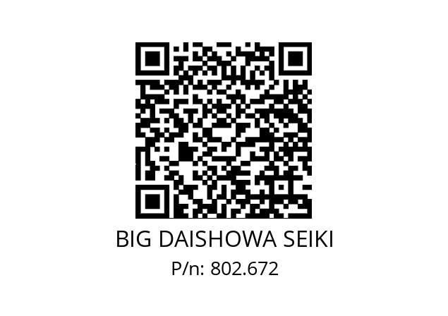  HSK-A100-AG90/NBS6-285-110 BIG DAISHOWA SEIKI 802.672