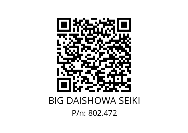  BBT40-AG90-13-170-65 BIG DAISHOWA SEIKI 802.472