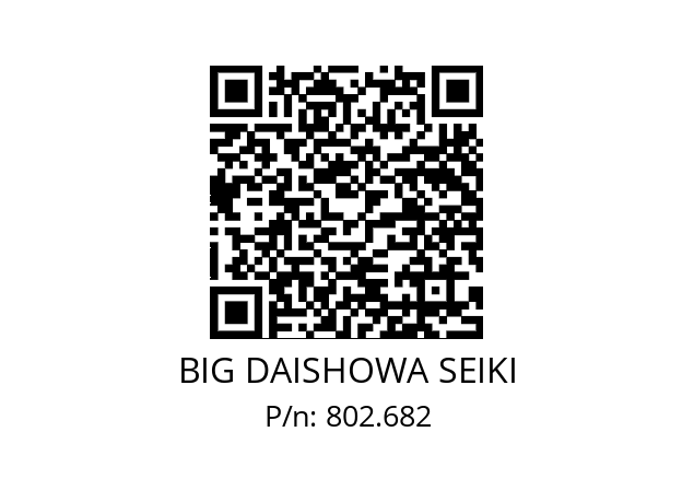  HSK-A100-AG90-CA4SGM-292-110 BIG DAISHOWA SEIKI 802.682