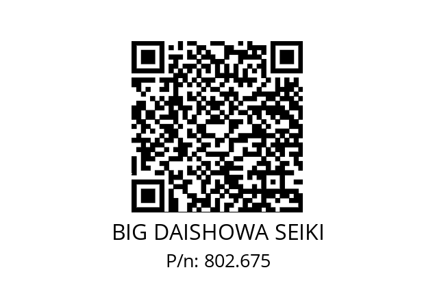  HSK-A100-AG90/NBS6-315-110 BIG DAISHOWA SEIKI 802.675