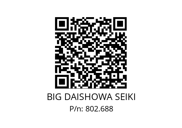  HSK-A100-AG90-CA6SGM-285-110 BIG DAISHOWA SEIKI 802.688