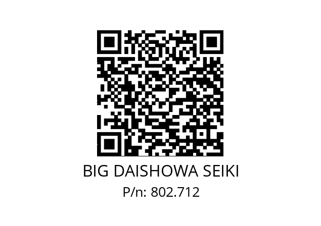  HSK-A63-AG90/NBS13-245-65 BIG DAISHOWA SEIKI 802.712