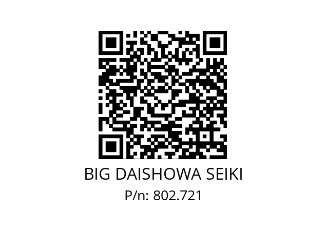  HSK-A63-AG90/NBS6-245-65 BIG DAISHOWA SEIKI 802.721