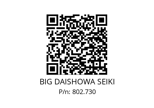  HSK-A63-AG90-CA6SGM-222-65 BIG DAISHOWA SEIKI 802.730