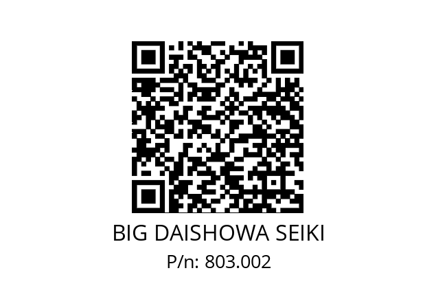  BBT40-OSL16N-150-65 BIG DAISHOWA SEIKI 803.002