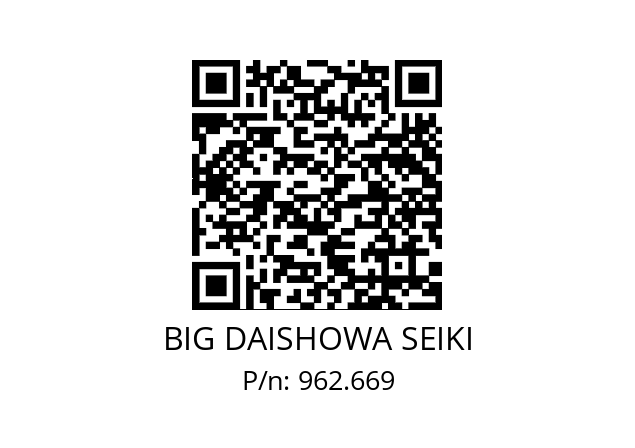  BDV50-RBX7-4S-170-80 BIG DAISHOWA SEIKI 962.669