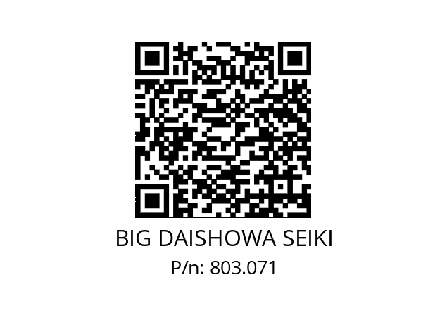  HSK-A63-HDC12S-120 BIG DAISHOWA SEIKI 803.071