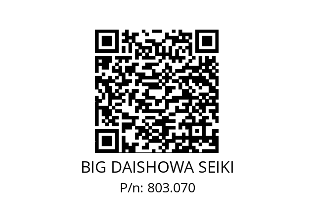  HSK-A63-HDC10S-120 BIG DAISHOWA SEIKI 803.070