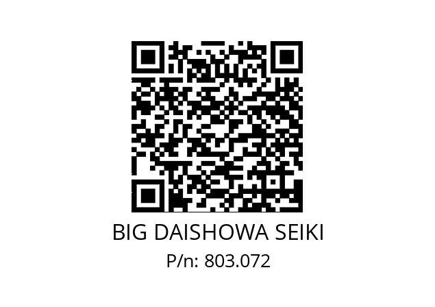  HSK-A63-HDC4S-75 BIG DAISHOWA SEIKI 803.072