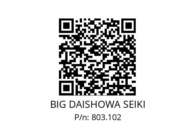  HSK-A63-MEGA25DS-100A BIG DAISHOWA SEIKI 803.102