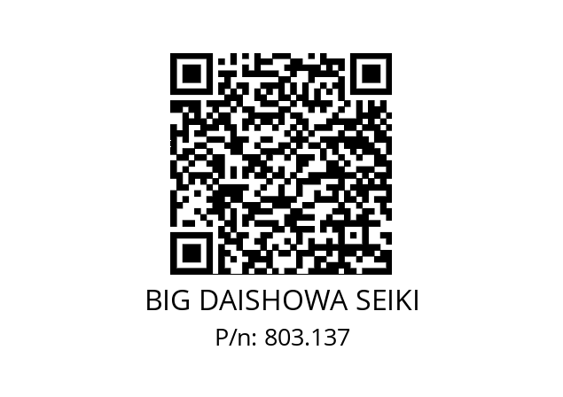  BBT40-MEGA32DS-135A BIG DAISHOWA SEIKI 803.137