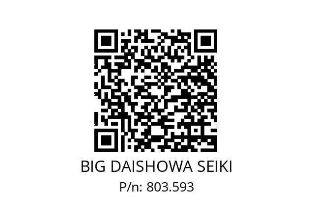  SL15.875-MEGA6S-60 BIG DAISHOWA SEIKI 803.593