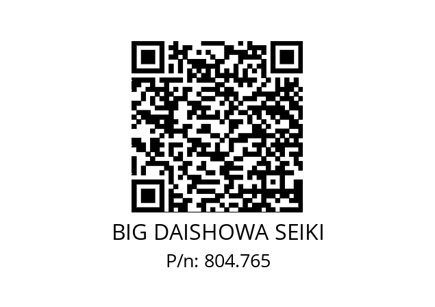  BBT50-SCA38.1-135 BIG DAISHOWA SEIKI 804.765