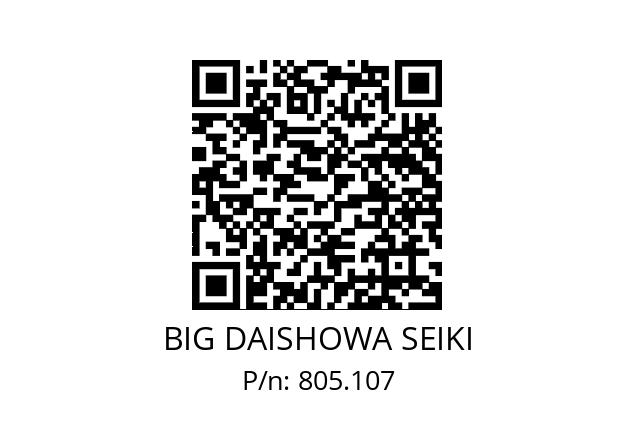  HSK-A100-HMC20S-135 BIG DAISHOWA SEIKI 805.107