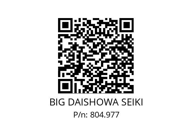  HSK-A100-SDF36-60-170 BIG DAISHOWA SEIKI 804.977