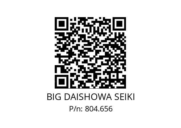  HSK-A63-PMP-130. BIG DAISHOWA SEIKI 804.656