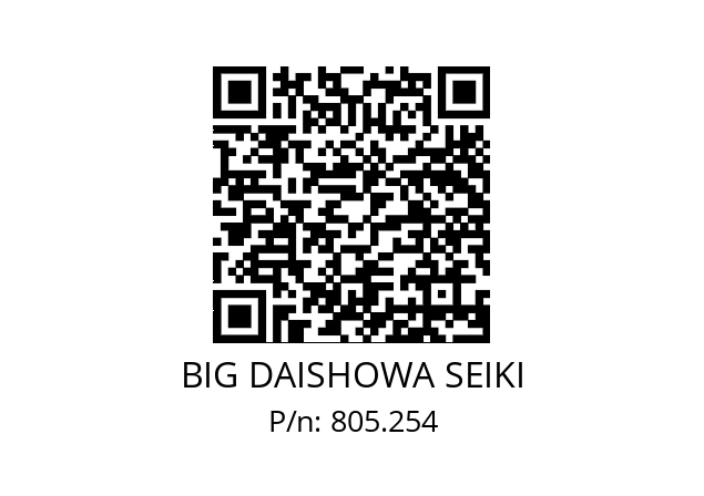  HSK-A50-MEGA13N-75 BIG DAISHOWA SEIKI 805.254