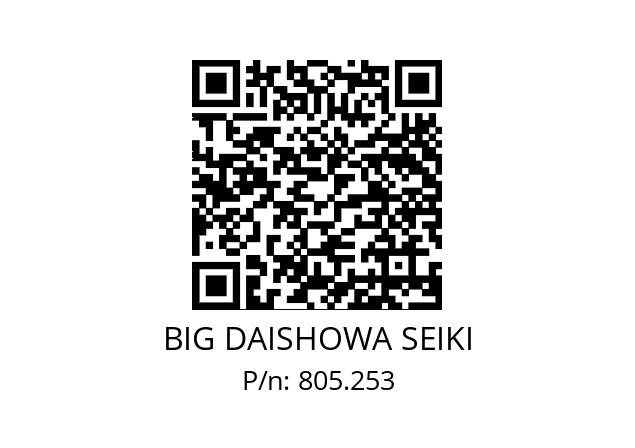  HSK-A50-MEGA10N-75 BIG DAISHOWA SEIKI 805.253