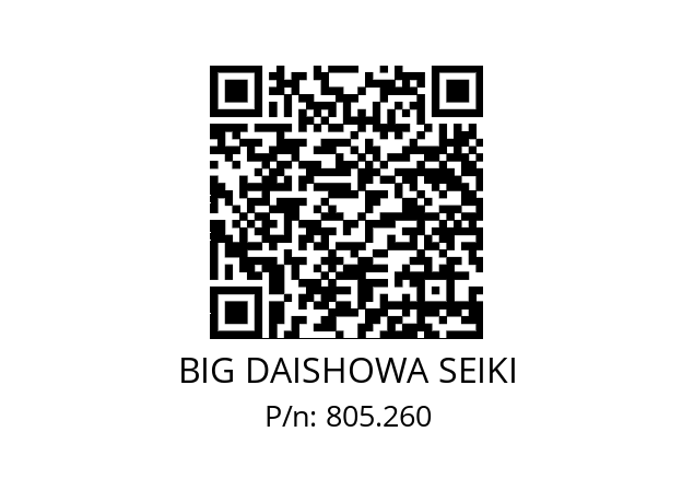  HSK-A63-MEGA6S-90T BIG DAISHOWA SEIKI 805.260