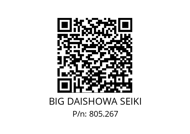  HSK-A63-MEGA13N-90 BIG DAISHOWA SEIKI 805.267