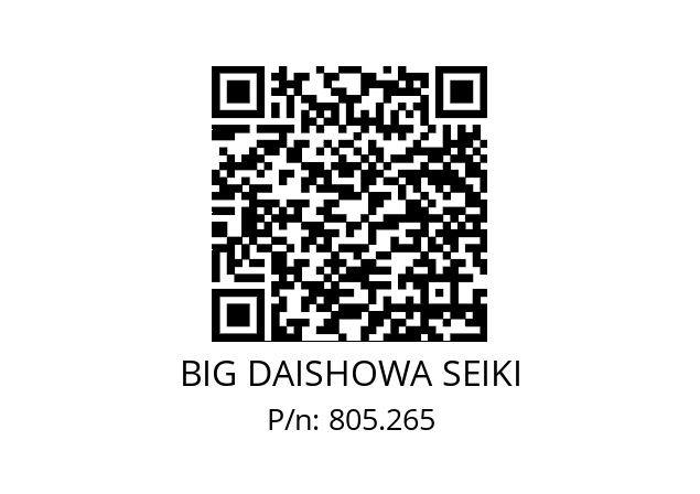  HSK-A63-MEGA10N-90 BIG DAISHOWA SEIKI 805.265