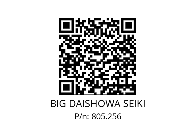  HSK-A50-MEGA20N-75 BIG DAISHOWA SEIKI 805.256