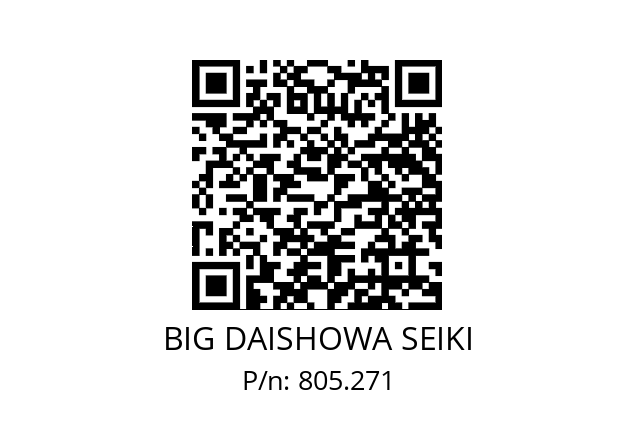  HSK-A63-MEGA20N-135 BIG DAISHOWA SEIKI 805.271