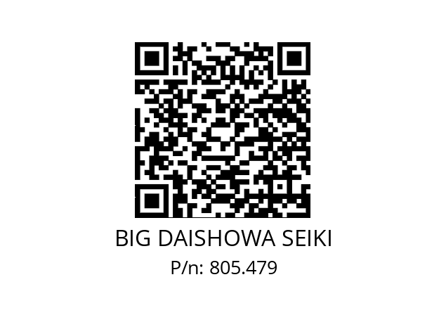  HSK-A63-HDC20J-120 BIG DAISHOWA SEIKI 805.479