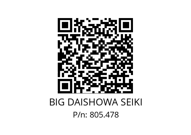  HSK-A63-HDC16J-120 BIG DAISHOWA SEIKI 805.478