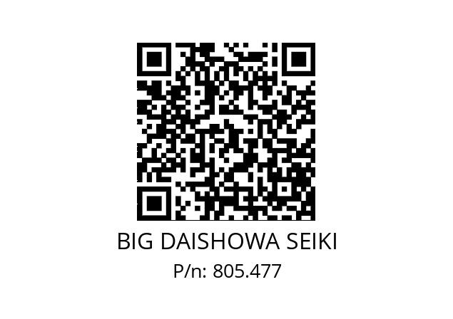  HSK-A63-HDC4J-75 BIG DAISHOWA SEIKI 805.477