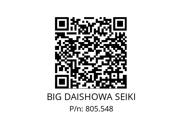  HSK-A50-HDC4S-75 BIG DAISHOWA SEIKI 805.548